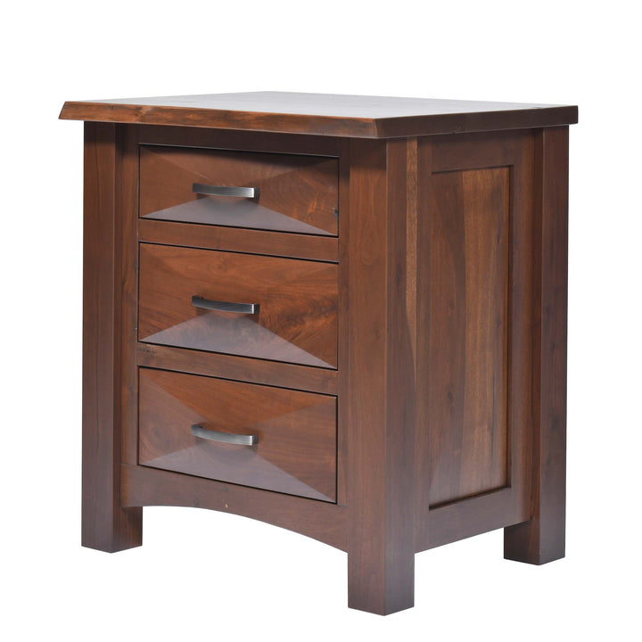 QW Amish Atley Live Edge Nightstand