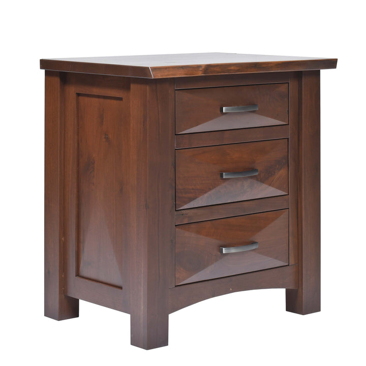 QW Amish Atley Live Edge Nightstand