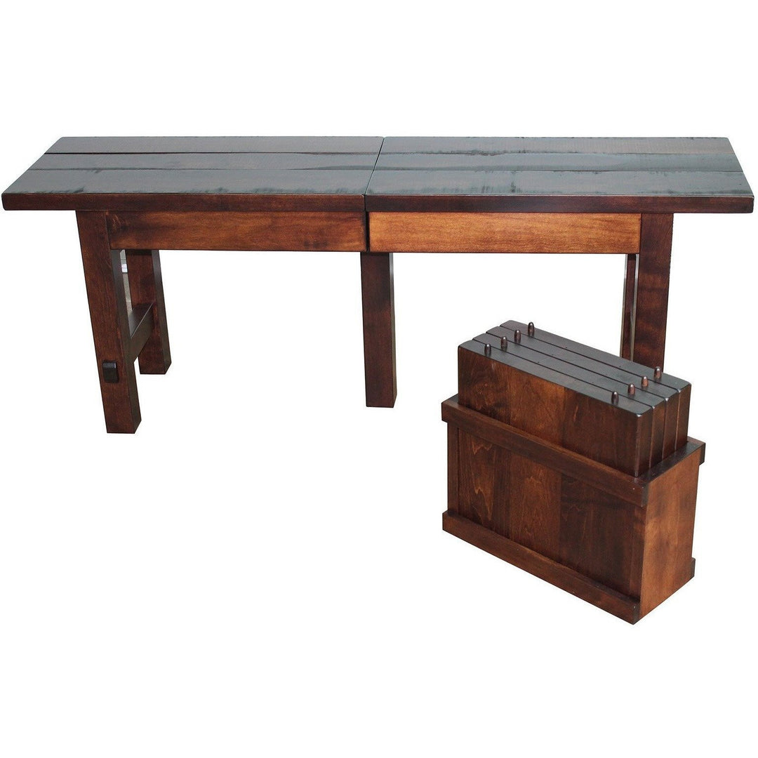 QW Amish Barn Floor Bench