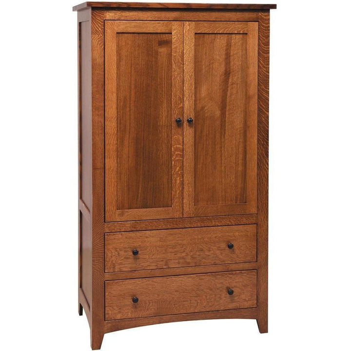 QW Amish Barrs Mills Mission Armoire