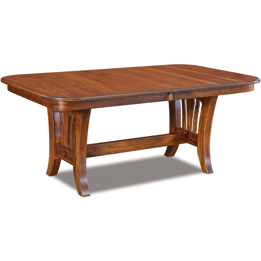 QW Amish Batavia Trestle Table