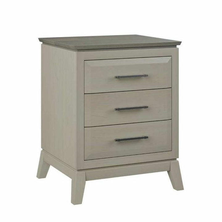 QW Amish Bay Watch 3 Drawer Nightstand