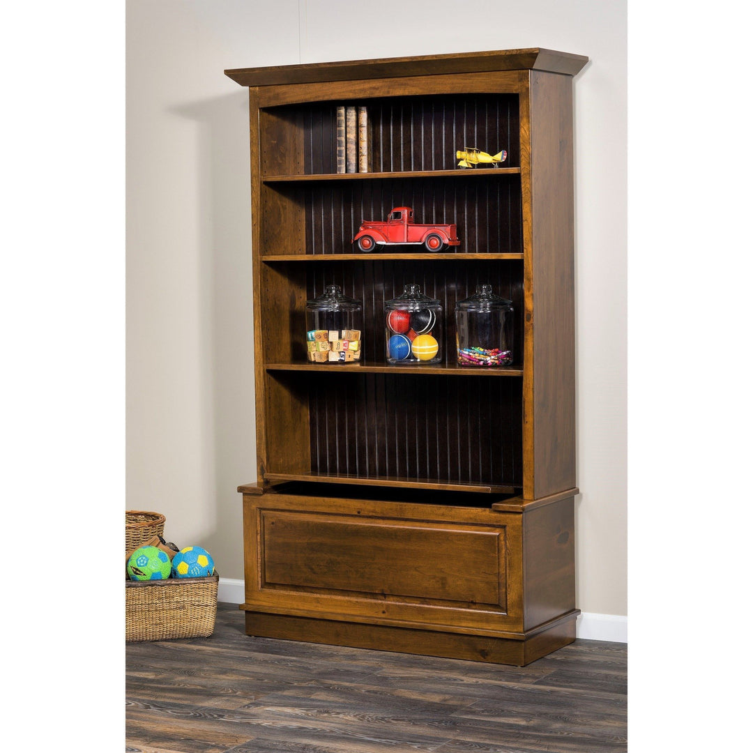 QW Amish Baylee Toy Box Bookcase AWPJ-12TB