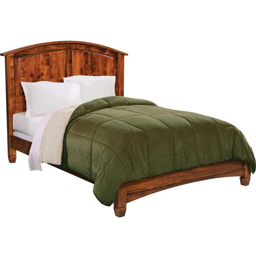 QW Amish Bella Arch Panel Bed