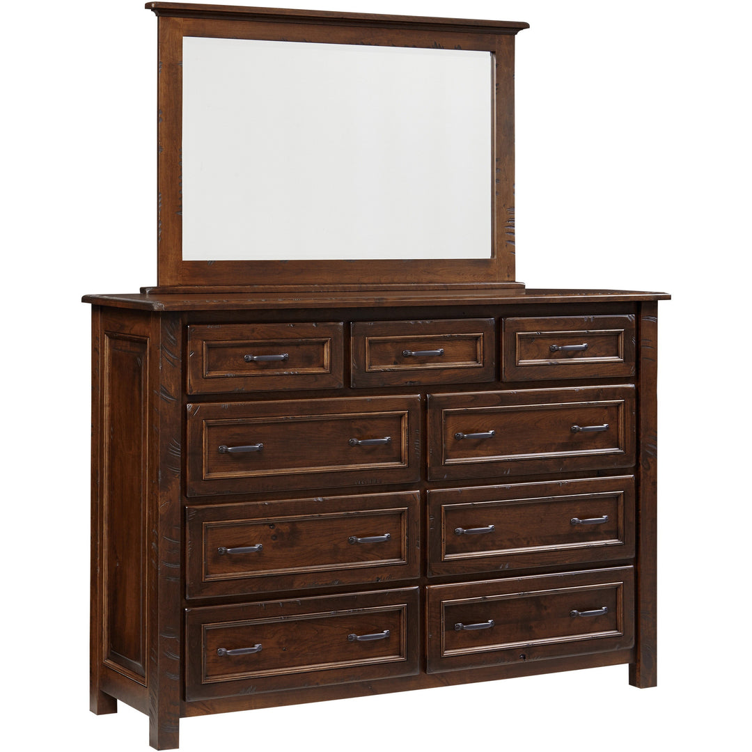 QW Amish Belwright 9 Drawer Dresser SPQW-BE9BEM52