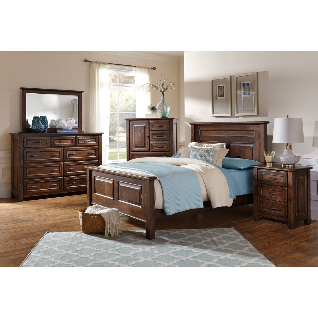 QW Amish Belwright Bed