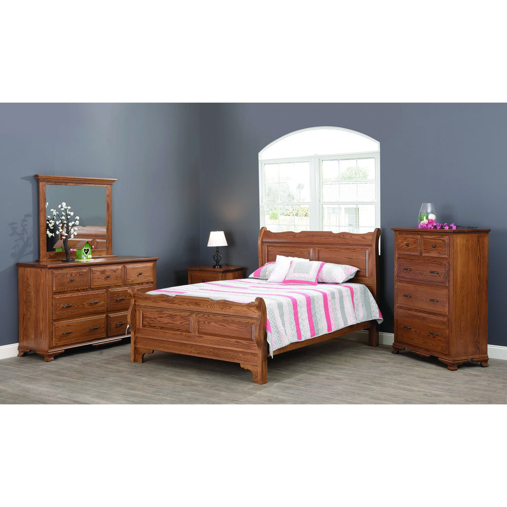 QW Amish Berkshire Bed