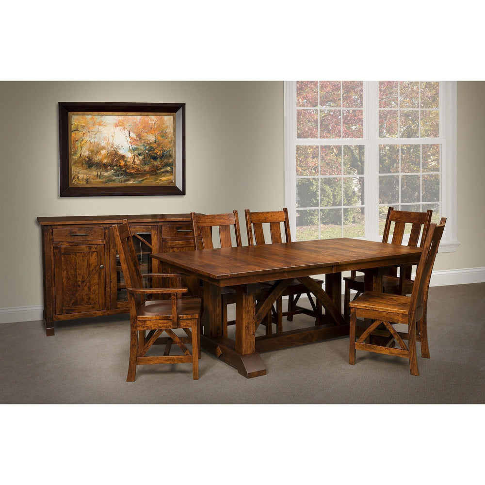 QW Amish Bostonian Table NIDW-BOSTONIANTABLE4272W2