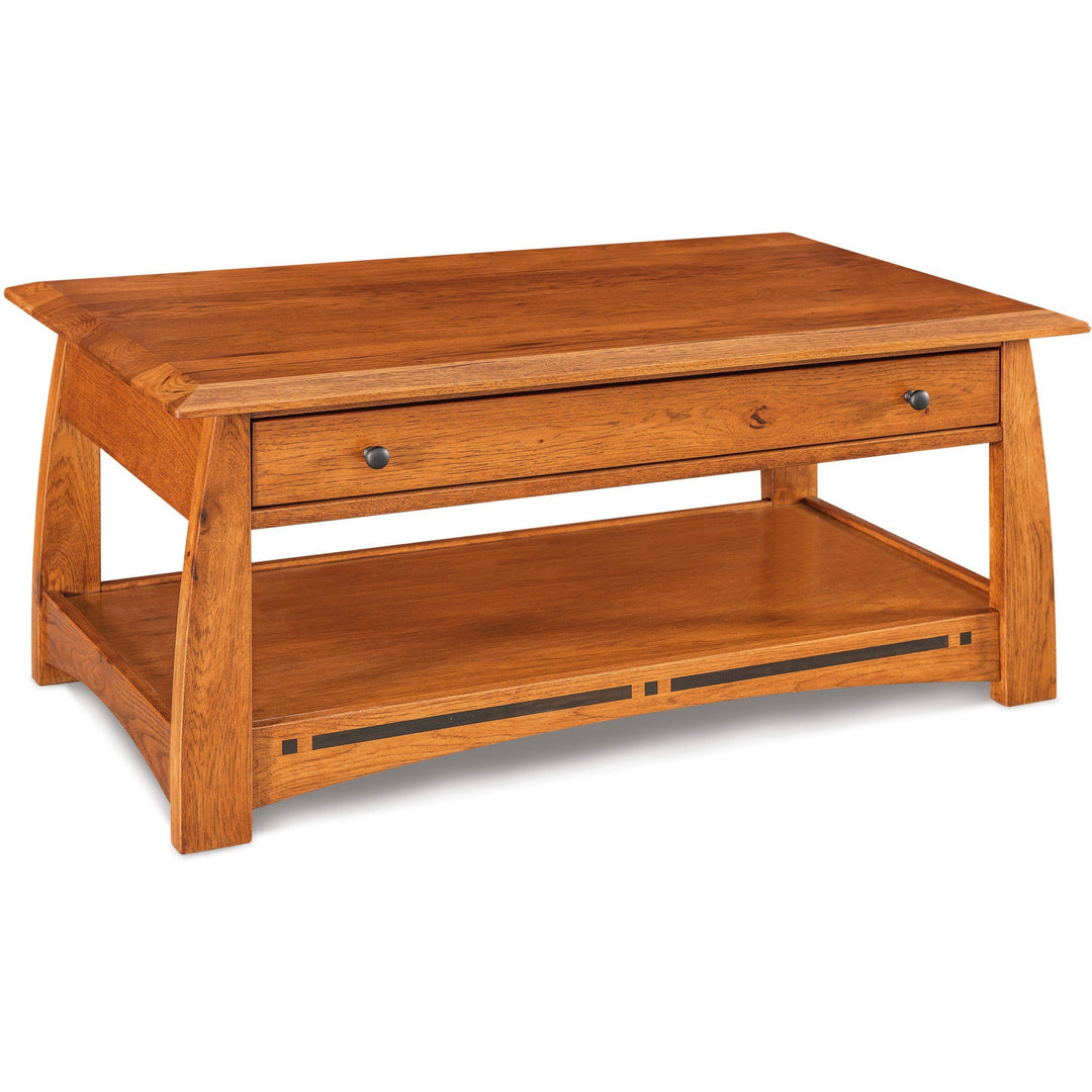 QW Amish Boulder Creek Coffee Table w/ Optional Lift Top