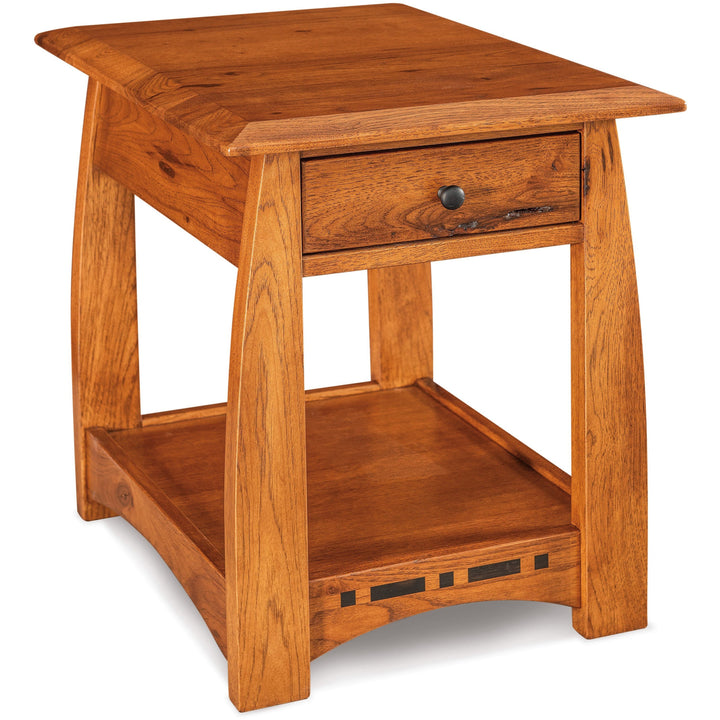 QW Amish Boulder Creek End Table