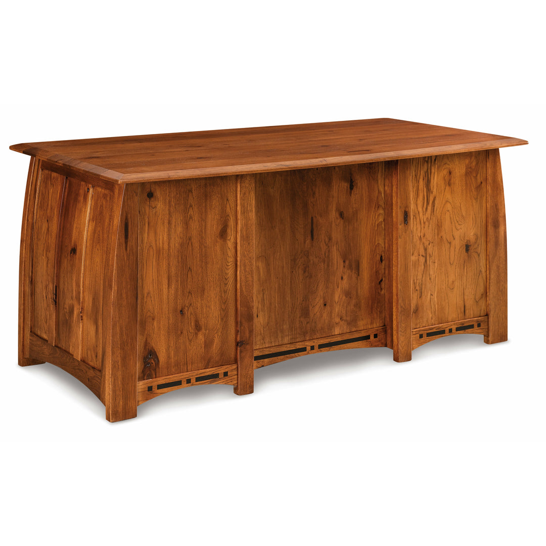 QW Amish Boulder Creek Executive Desk