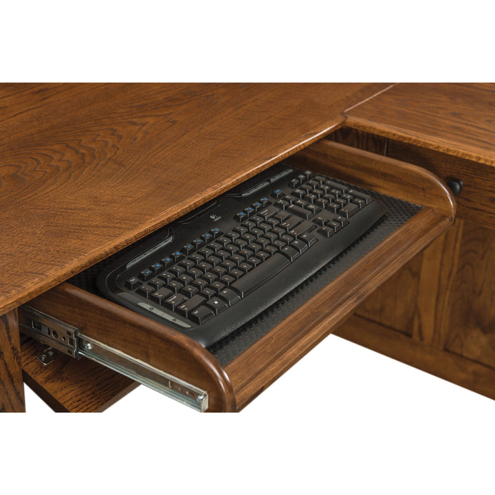 QW Amish Boulder Creek Small 'L' Desk