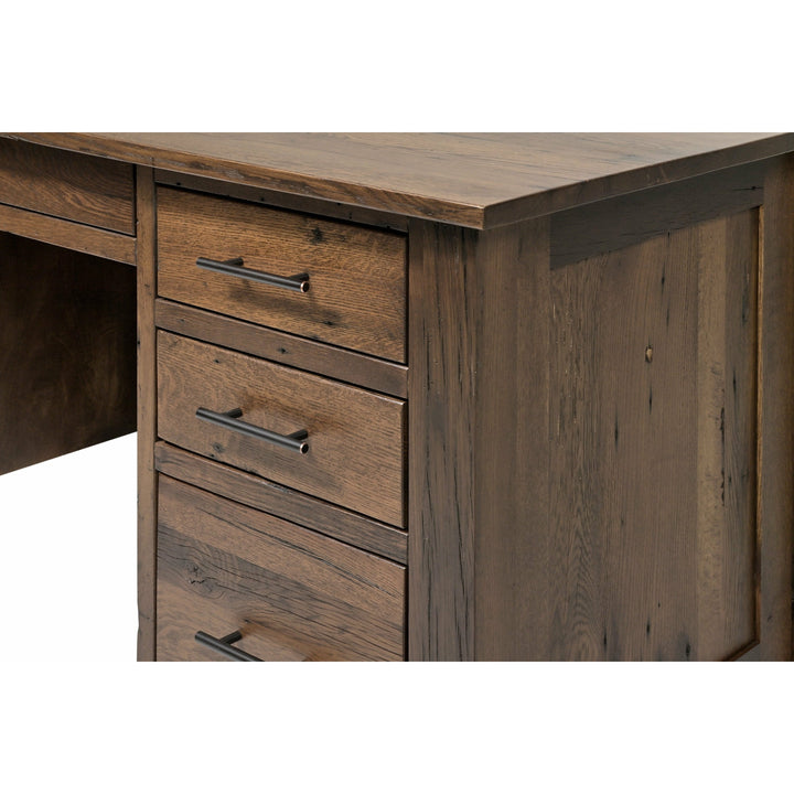 QW Amish Bozeman Reclaimed 72" Executive Desk HPSW-1401