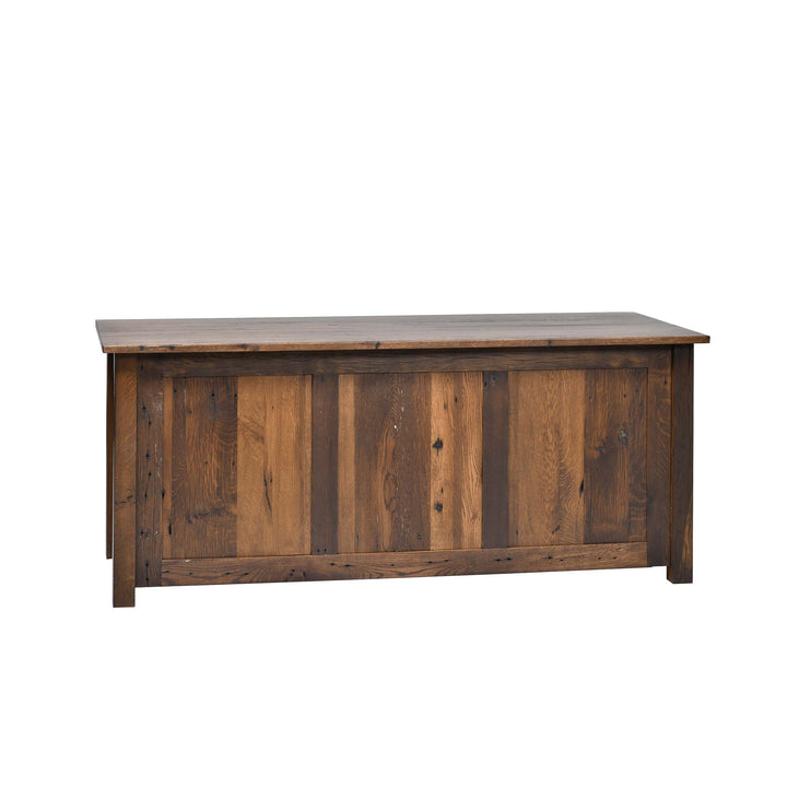 QW Amish Bozeman Reclaimed 72" Executive Desk HPSW-1401