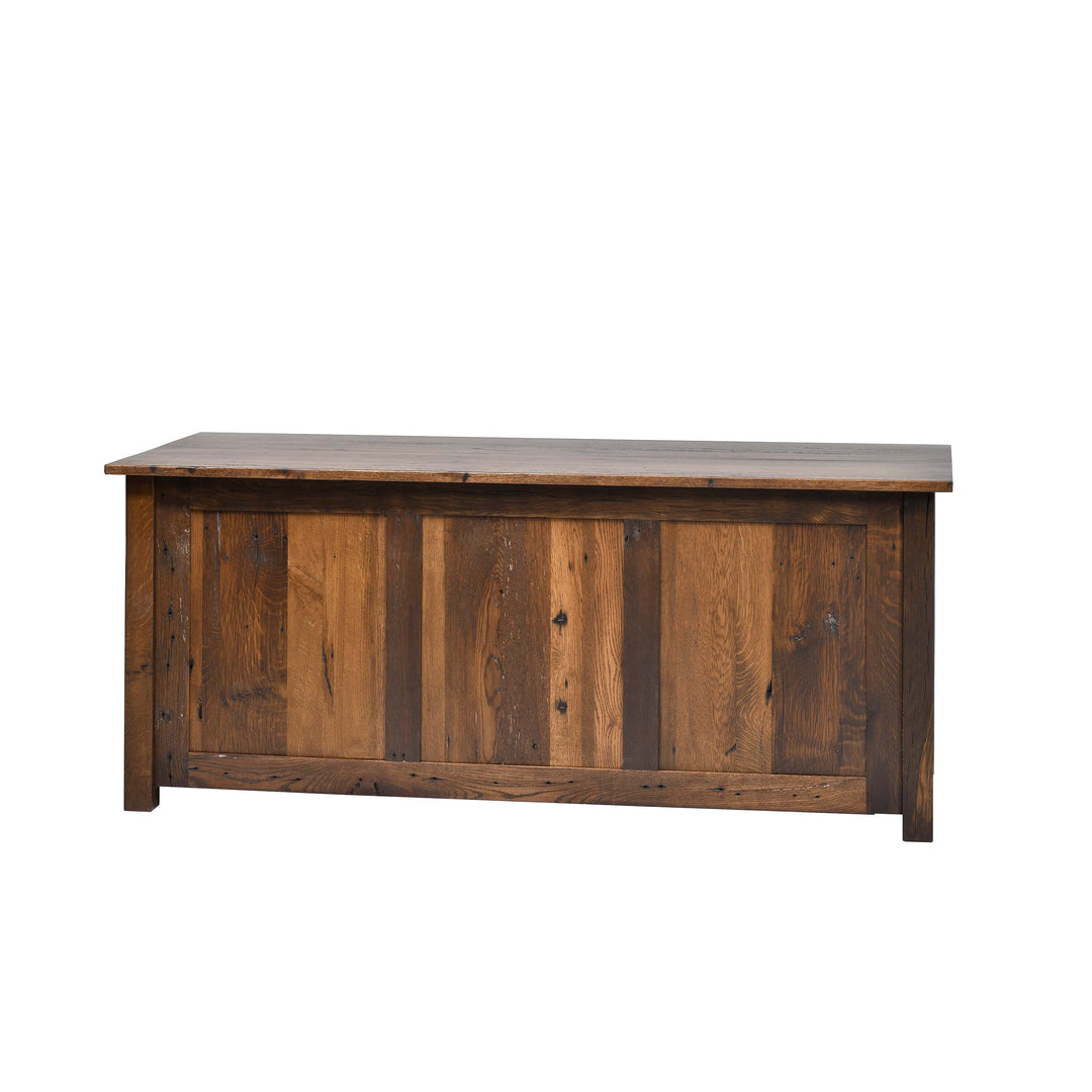 QW Amish Bozeman Reclaimed 72" Executive Desk HPSW-1401