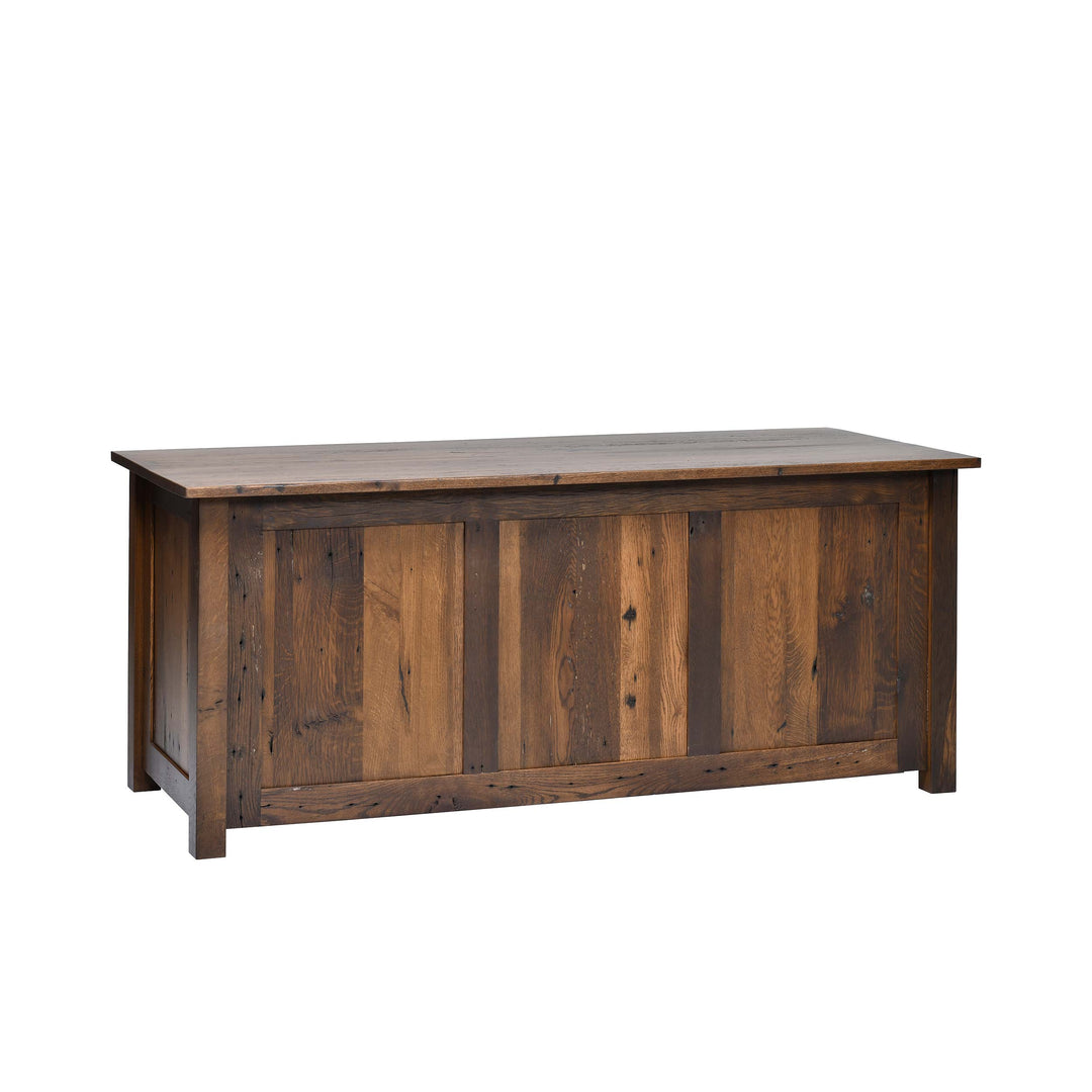 QW Amish Bozeman Reclaimed 72" Executive Desk HPSW-1401