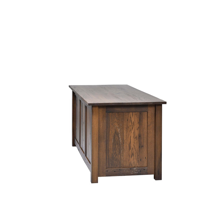 QW Amish Bozeman Reclaimed 72" Executive Desk HPSW-1401