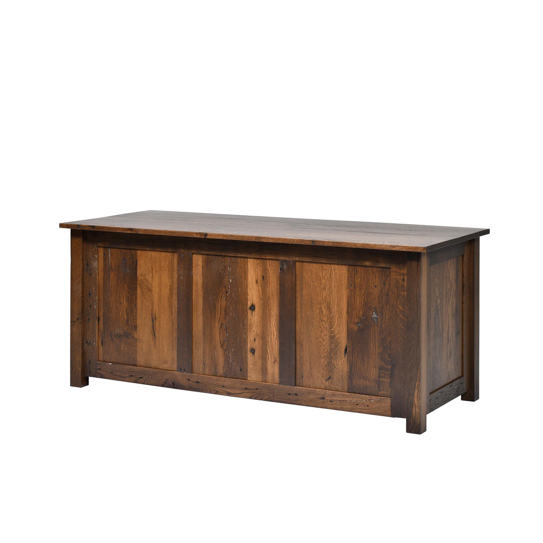 QW Amish Bozeman Reclaimed 72" Executive Desk HPSW-1401