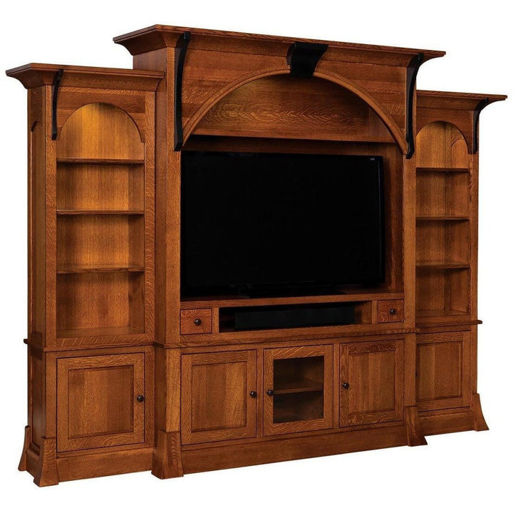 QW Amish Breckenridge Wall Unit SPLC-SC-54W BRECKENRIDGE