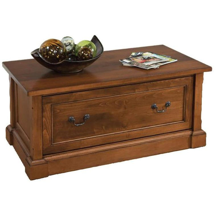 QW Amish Bridgeport Enclosed Coffee Table