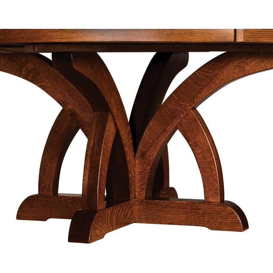 QW Amish Brooklyn Pedestal Table