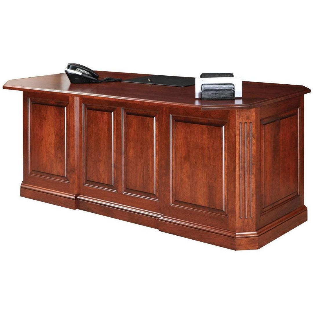 QW Amish Buckingham 72" Executive Desk