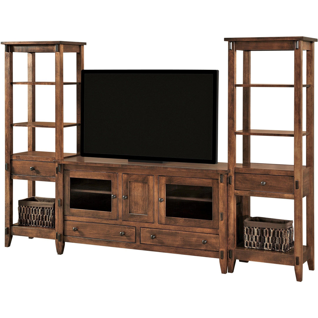 QW Amish Bungalow 60" Console & Towers SPLC-SC-60T BUNGALOW