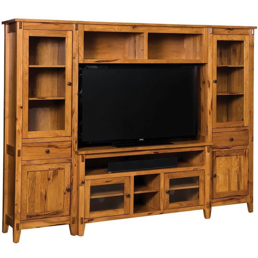 QW Amish Bungalow Wall Unit SPLC-SC-54W BUNGALOW