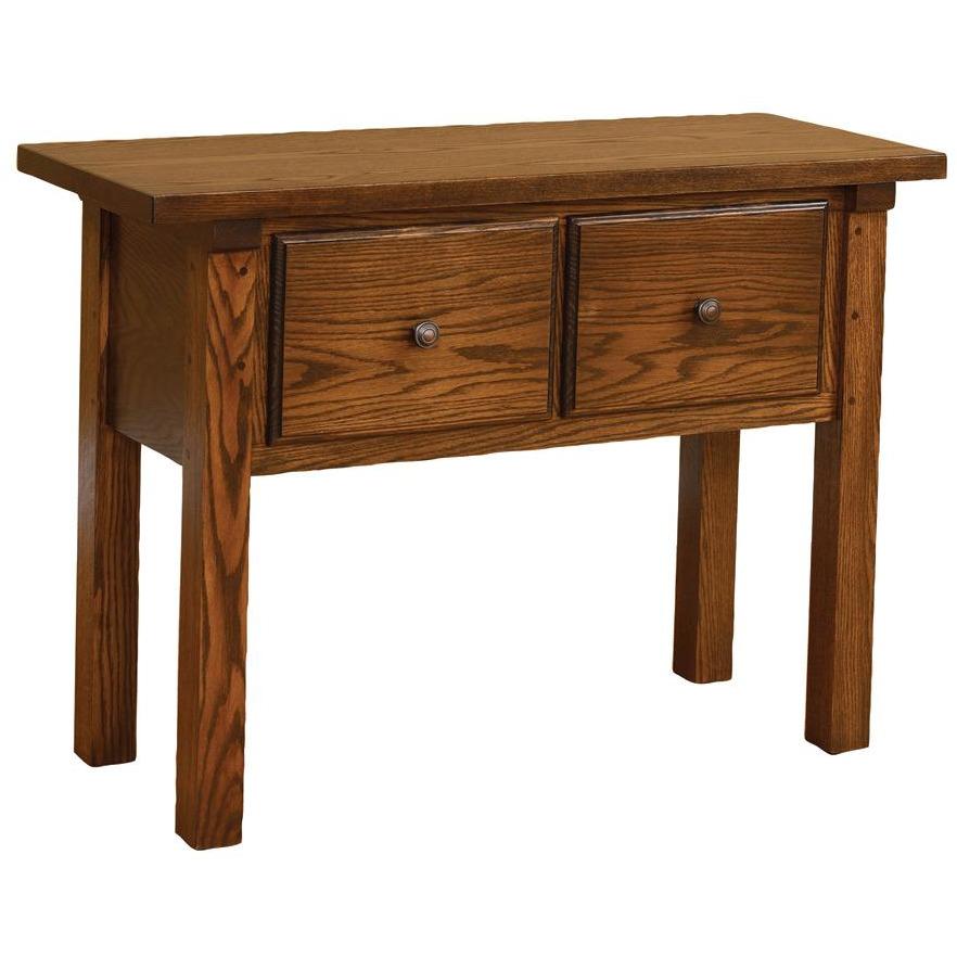 QW Amish Butler Sofa Table