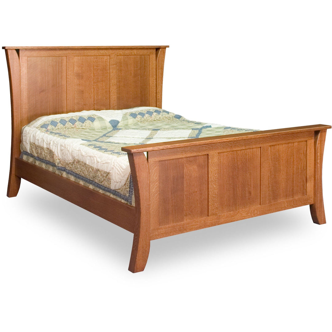 QW Amish Caledonia 3-Panel Bed