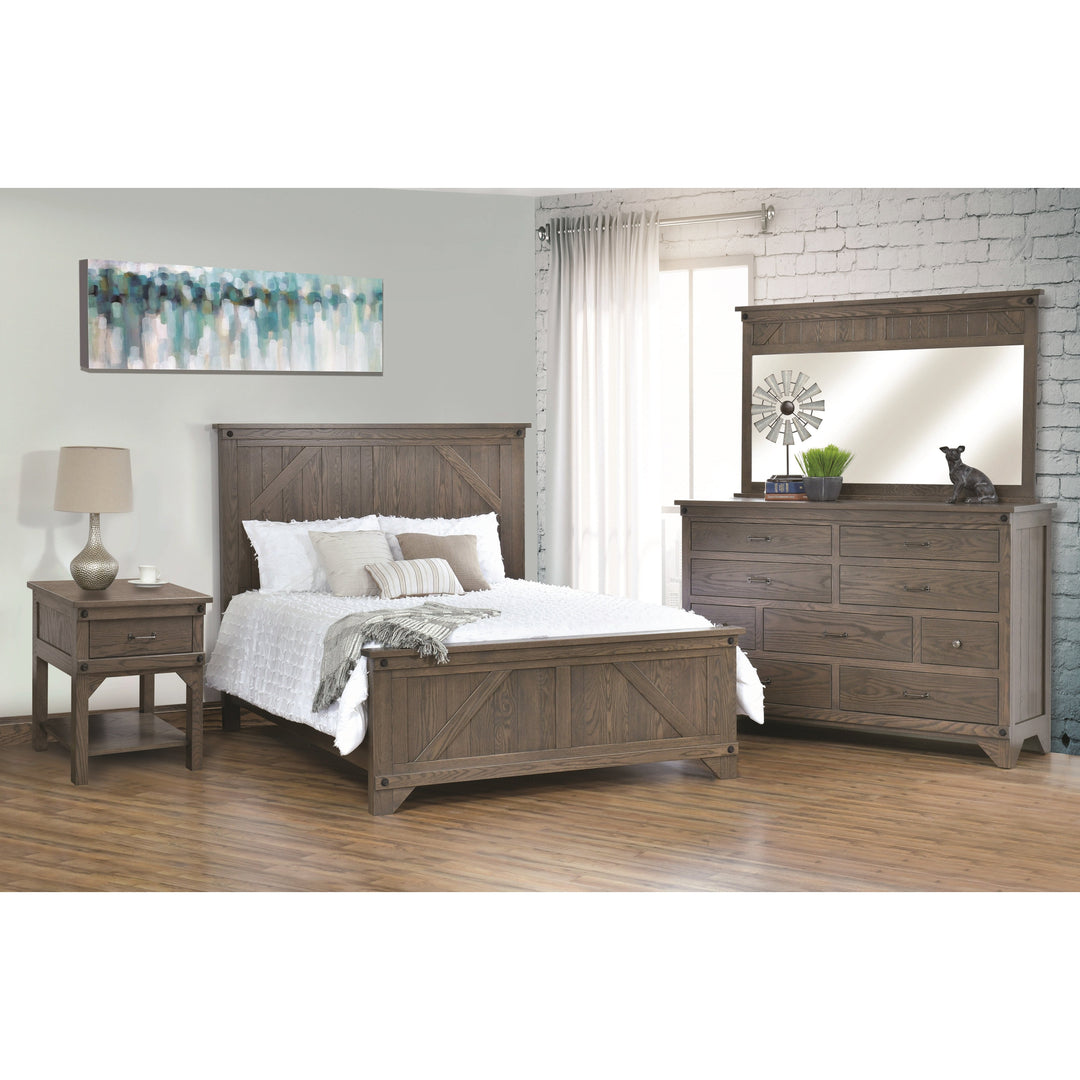 QW Amish Cambridge Bed