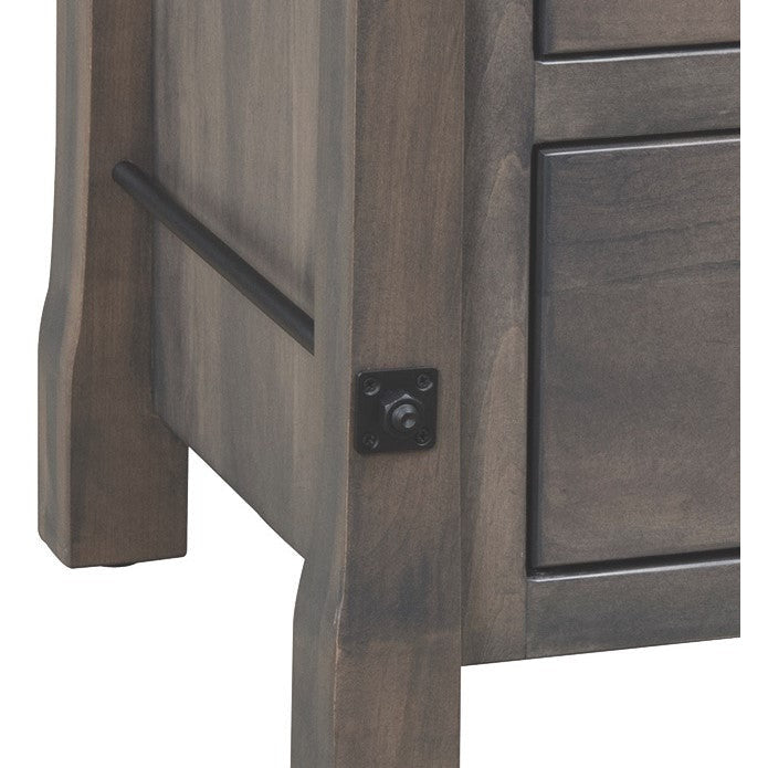 QW Amish Carla 1 Drawer Nightstand