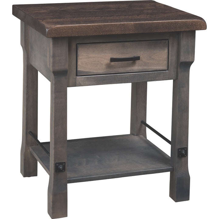 QW Amish Carla 1 Drawer Nightstand