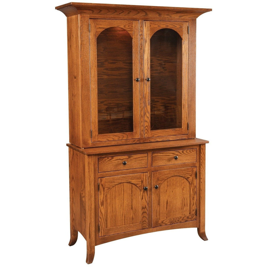 QW Amish Carlisle 2 Door Hutch & Buffet HIEK-CAH2