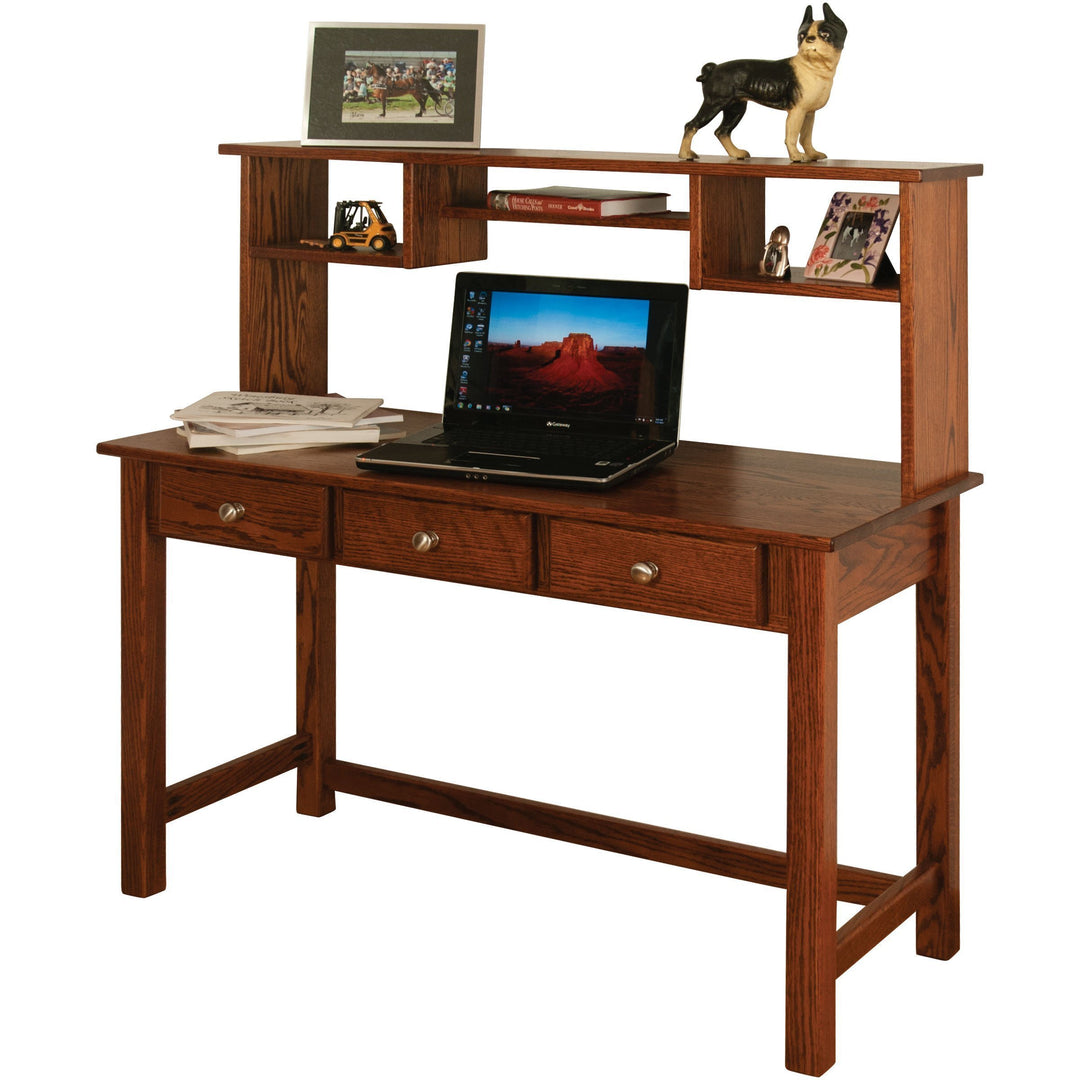 QW Amish Carlisle Desk with Hutch