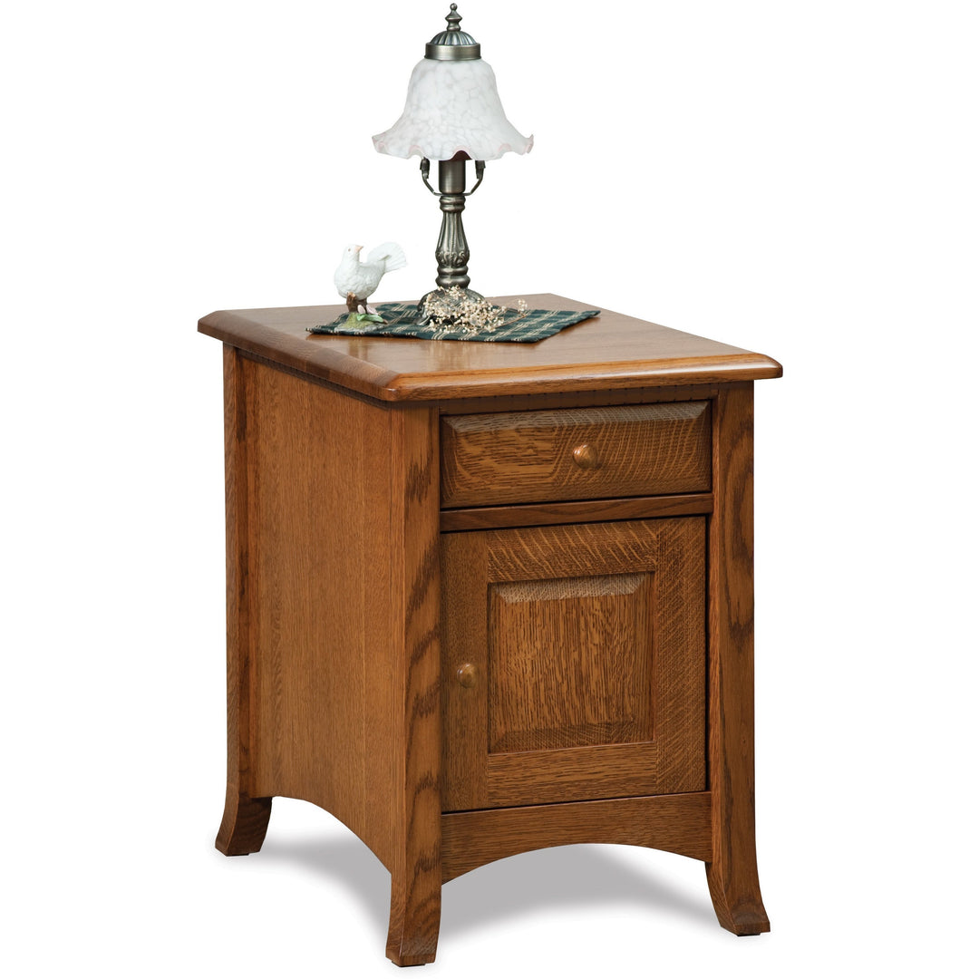 QW Amish Carlisle Enclosed End Table