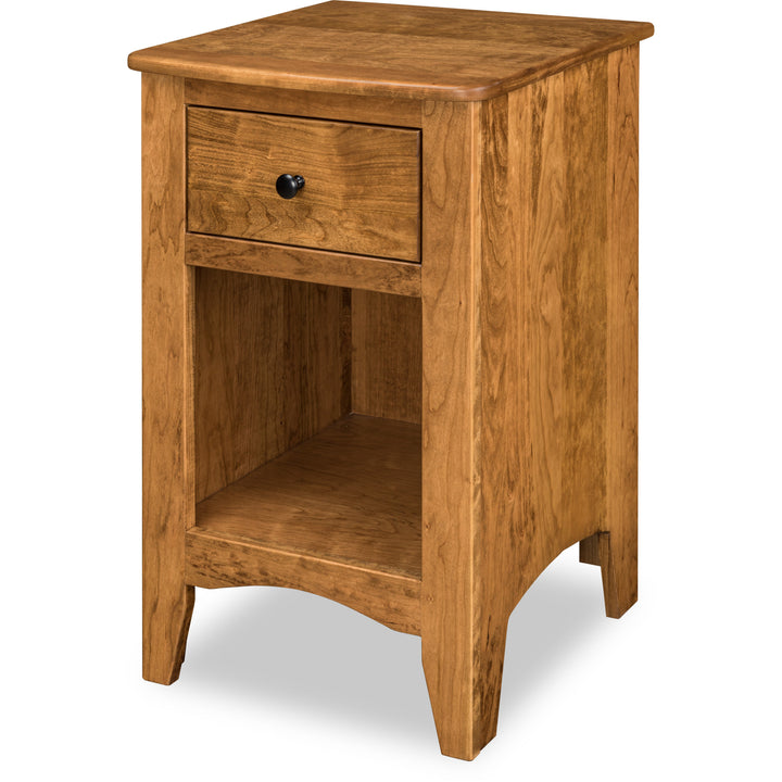 QW Amish Carlston 1 Drawer Nightstand