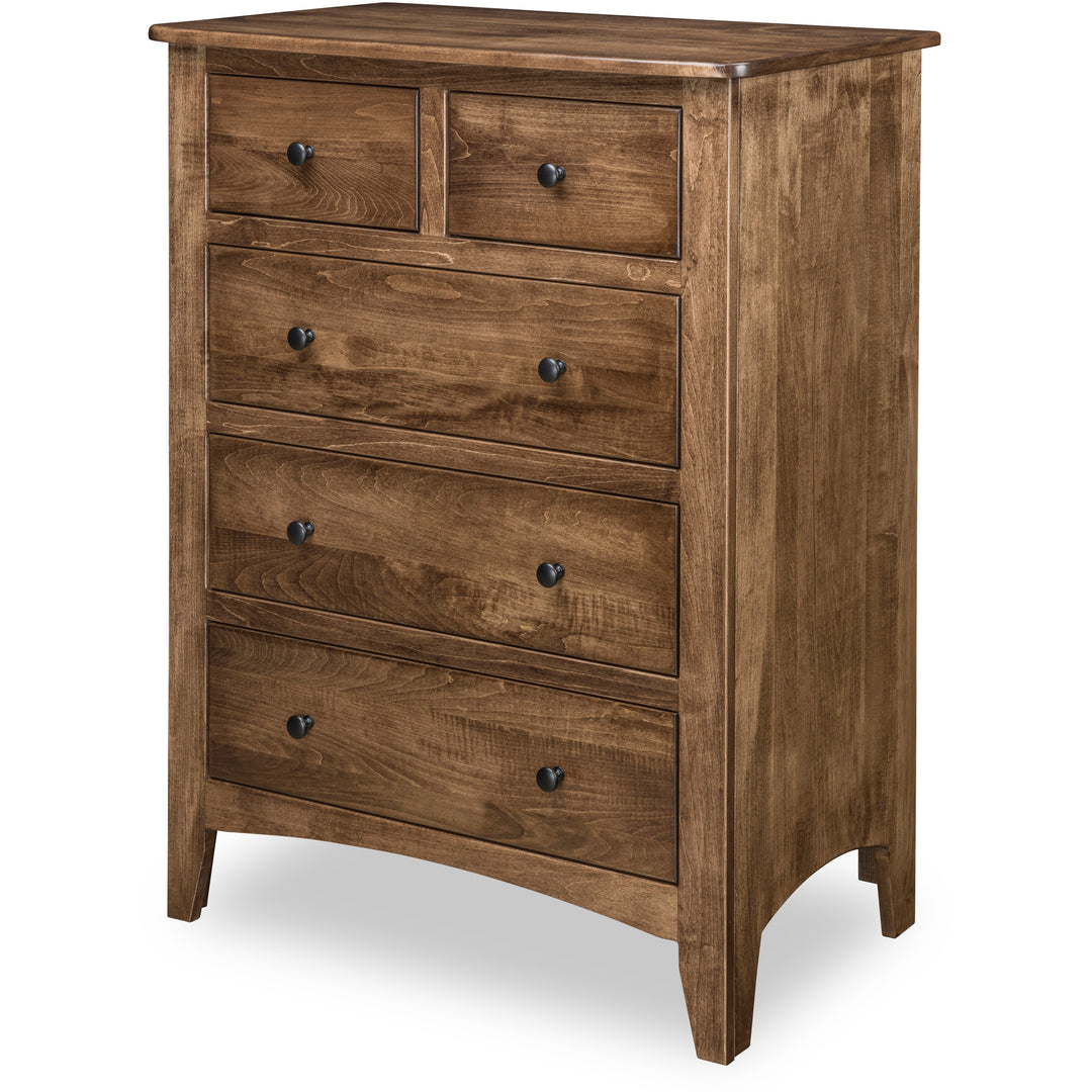 QW Amish Carlston Low Chest