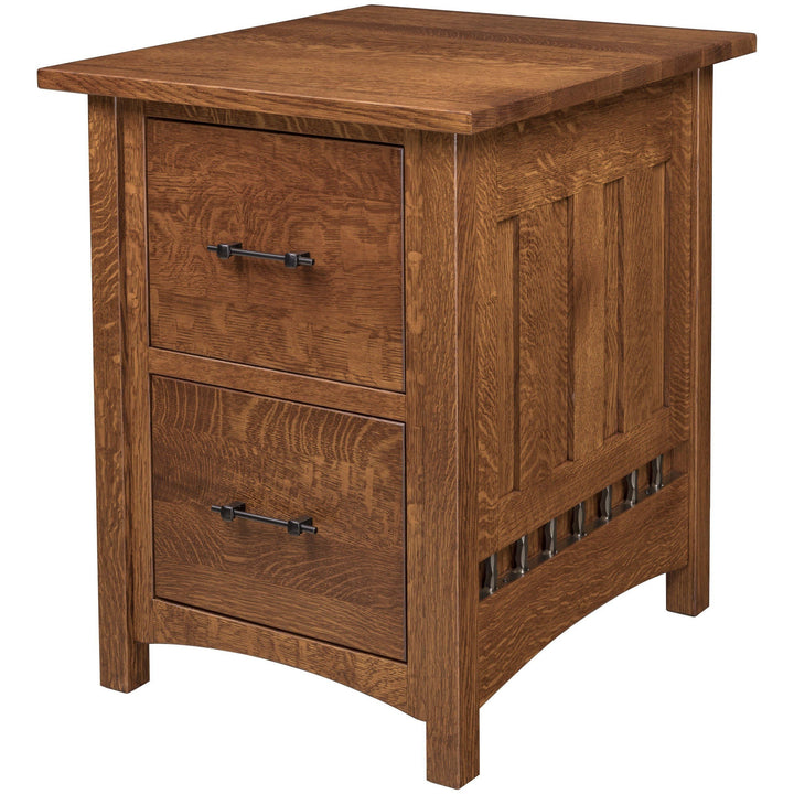 QW Amish Carmen 2 Drawer File