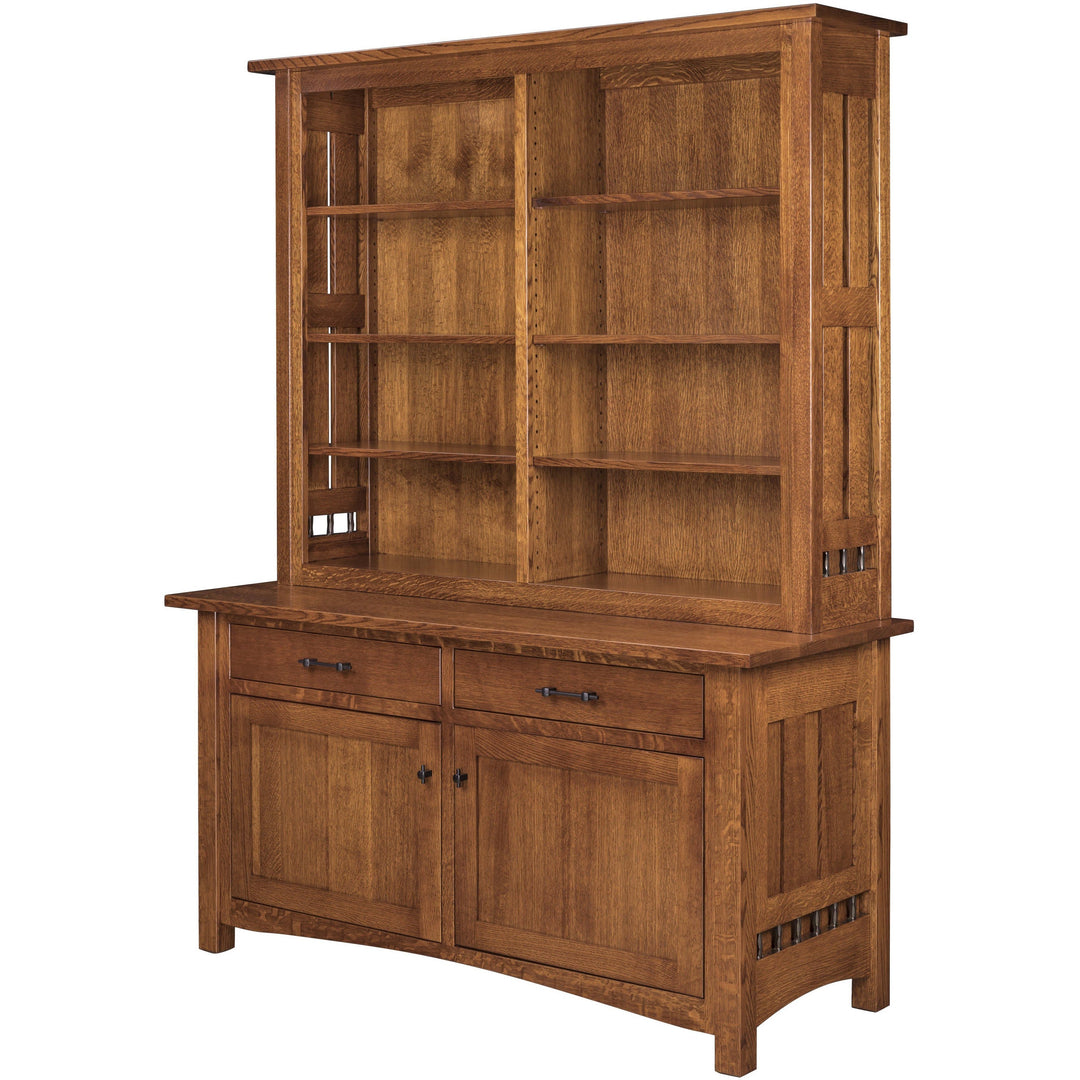 QW Amish Carmen Credenza & Optional Hutch