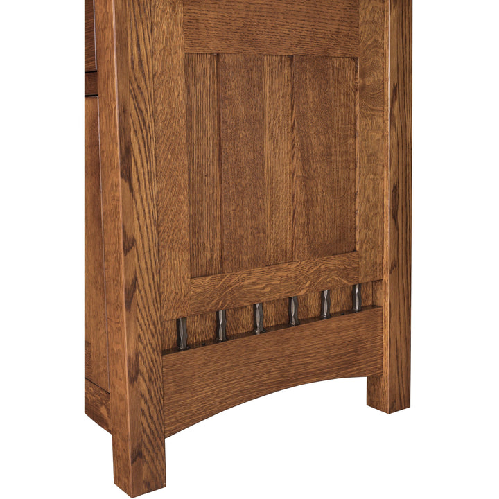 QW Amish Carmen Credenza & Optional Hutch