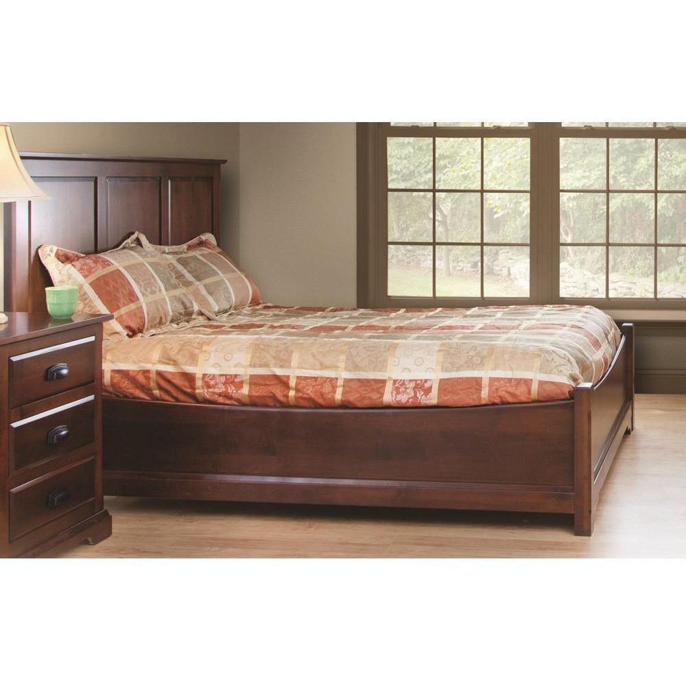 QW Amish Charleston Bed