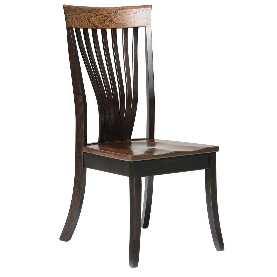 QW Amish Christy Fan-Back Side Chair