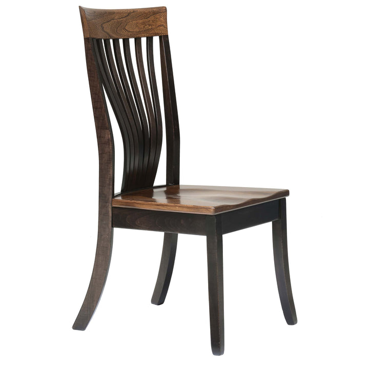 QW Amish Christy Fan-Back Side Chair