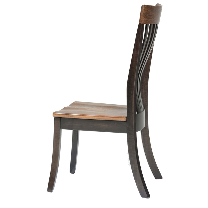 QW Amish Christy Fan-Back Side Chair