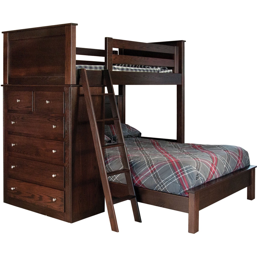 QW Amish Chest Loft Twin/Full