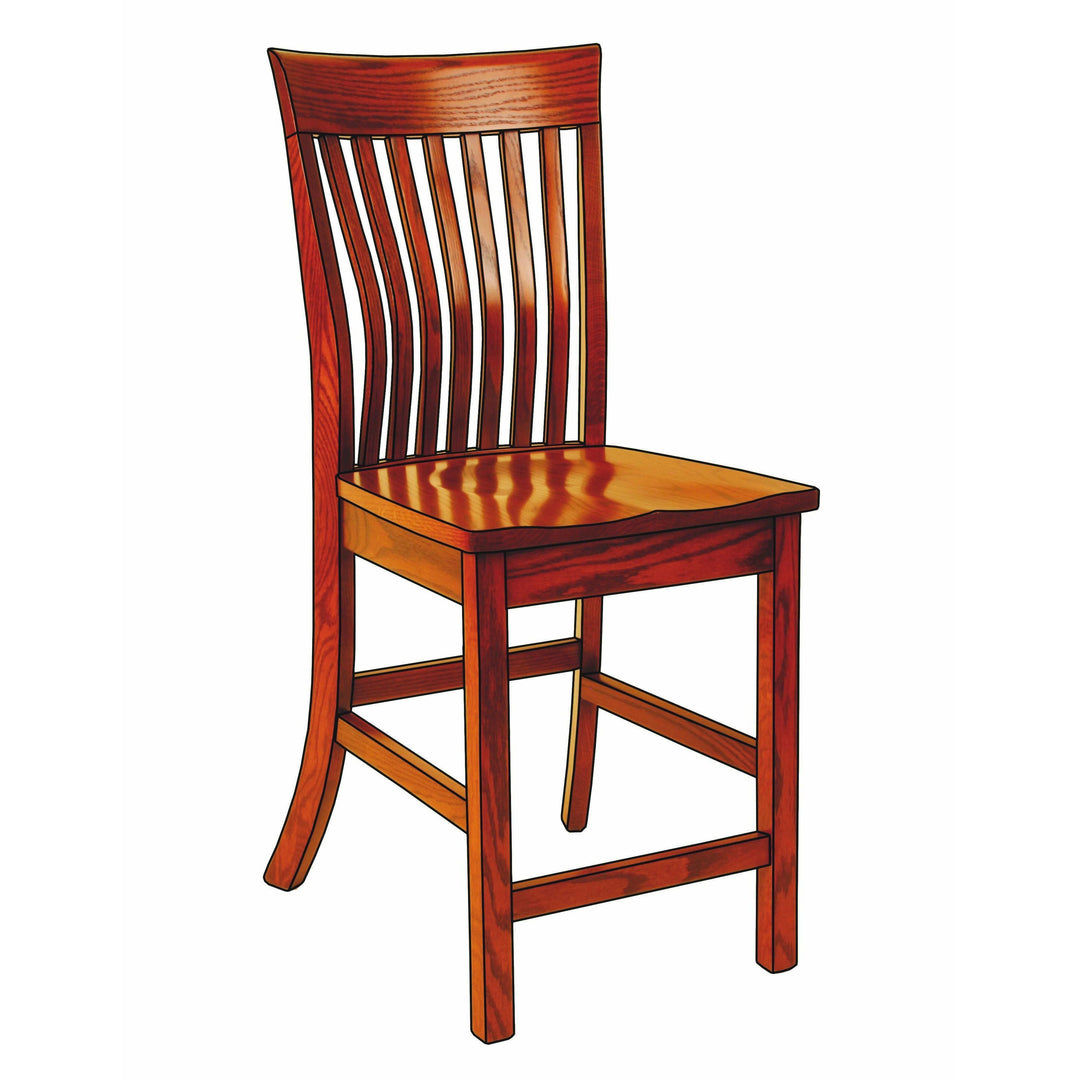 QW Amish Christy Bar Chair