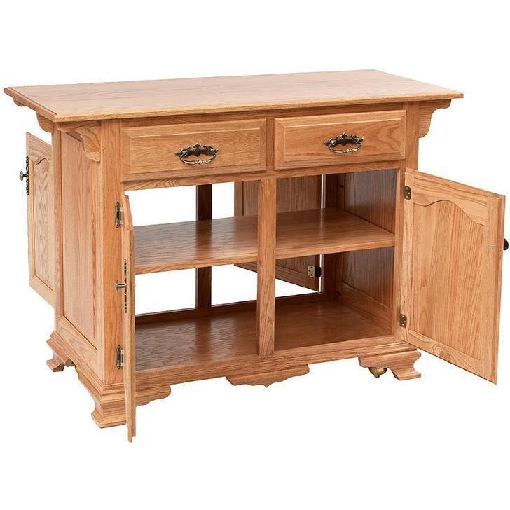 QW Amish Classic Design Kitchen Island