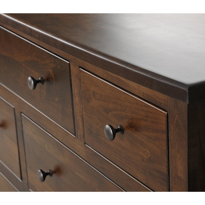 QW Amish Classic Shaker 3 Drawer Nightstand