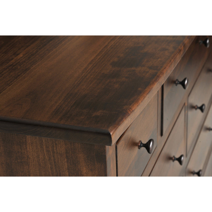 QW Amish Classic Shaker Man's Chest with One Shelf